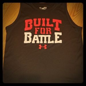 Tank. UA Boys Large. Dry Fit. Like New